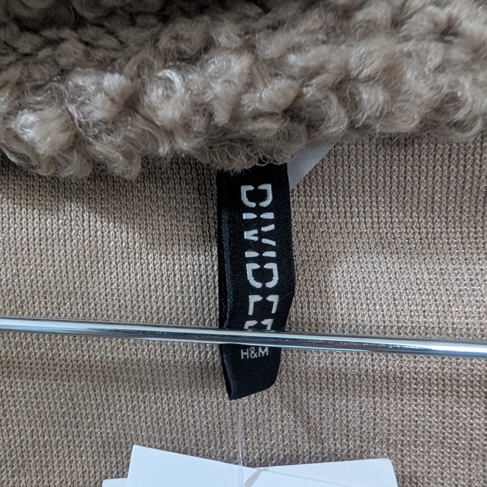 Fleece Zip-Up Jacket - Tan - Picture 5 of 10